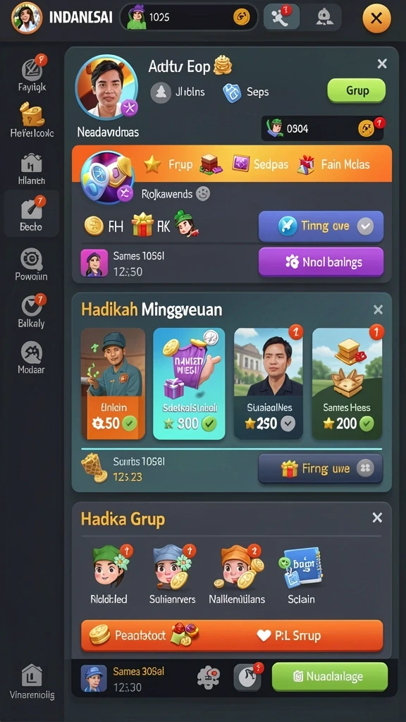 369zk - Tampilan awal yang menarik dan mudah dinavigasi.