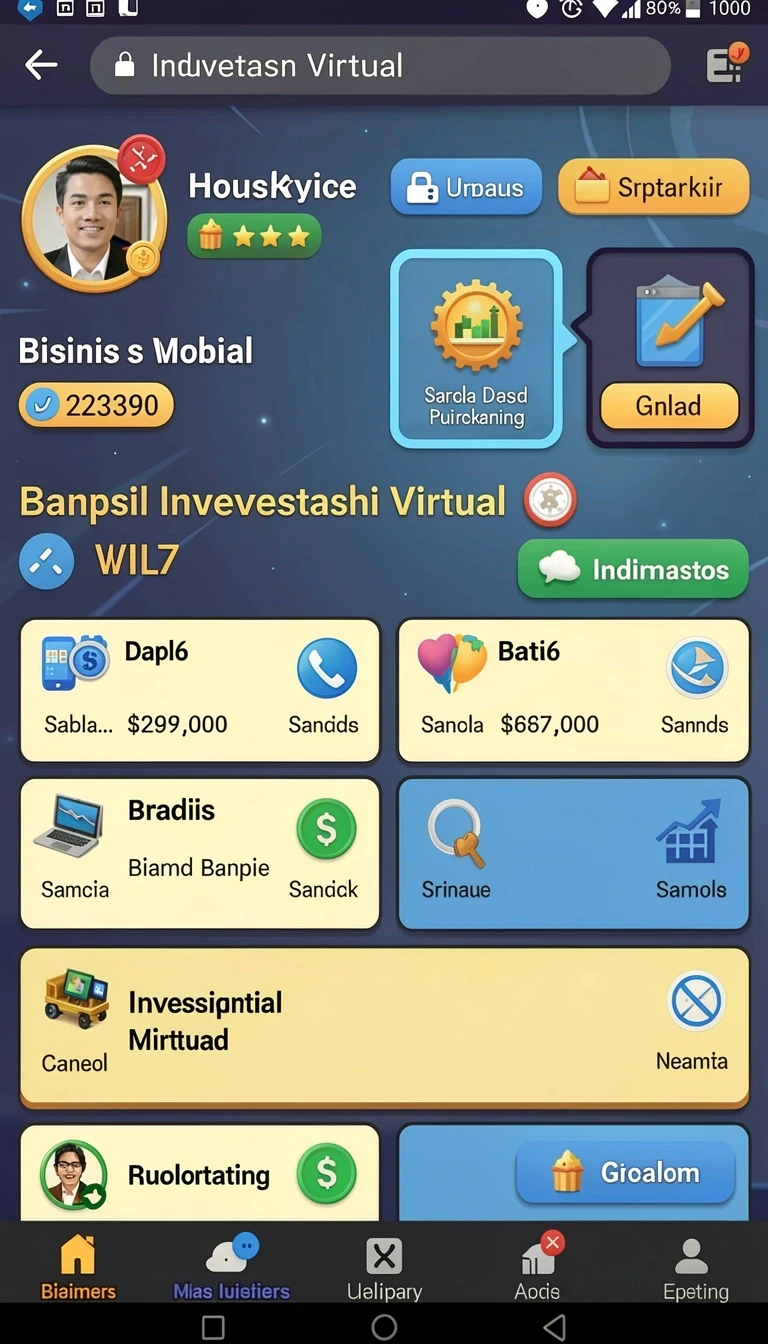 55rp - Ilustrasi pertarungan epik melawan monster di salah satu level.