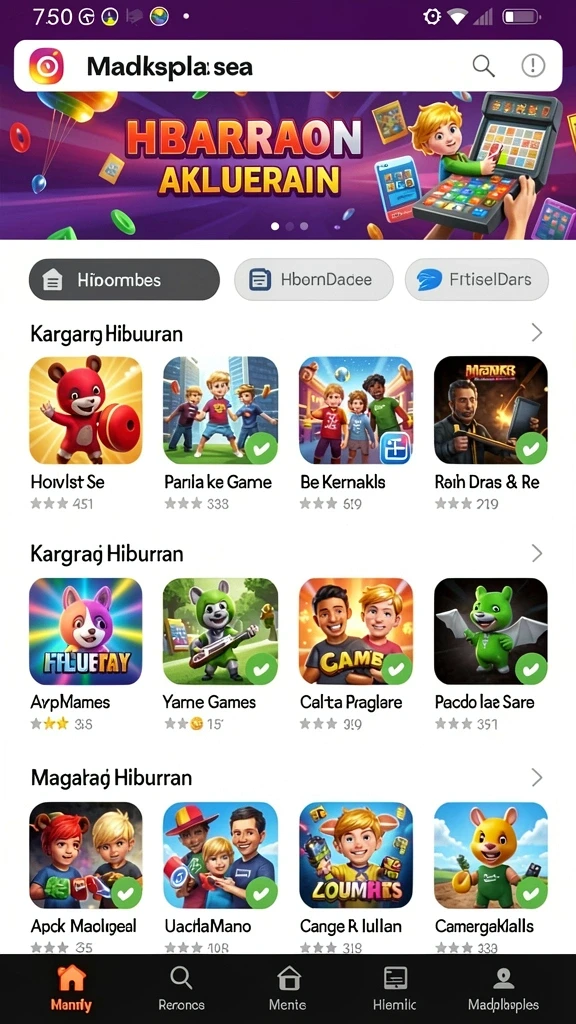 supervip - Tampilan antarmuka utama yang menarik dan mudah dinavigasi.