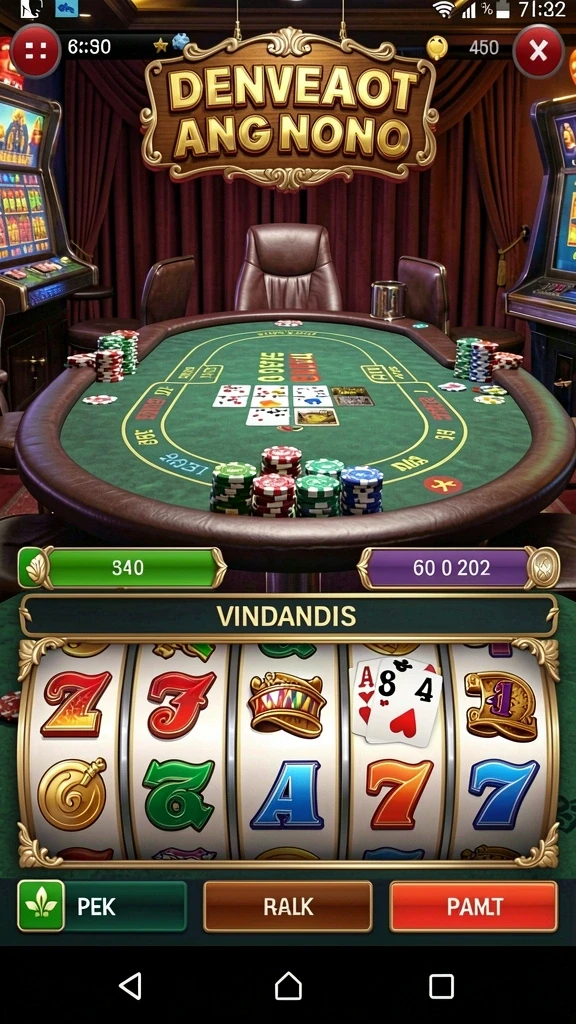 ttt888 - Pengguna sedang menantang teman dalam mode multiplayer.